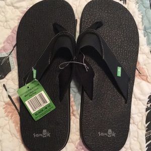 Sanuk Men’s Beer Cozy Flip Flop size 12